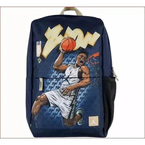 Nike Jordan Essential Zion King of Dunk Laptop Backpack  Nike Jordan Essential Zion King of Dunk Laptop Backpack Travel New 9A0657 U90